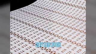 برد مدار فلکسیبل نوار LED 24 ولت 2835 60 ال ای دی