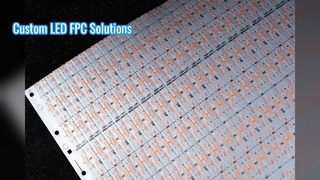 40R Stable Performance 24V 2835 LED strip | برد 8 میلی متری 120 بعدی LED FPCB دو طرفه