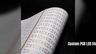 طراحی نوار LED PCB انعطاف پذیر سفارشی