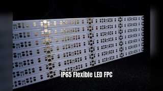 راه حل روشنایی انعطاف پذیر LED FPC 12W IP65