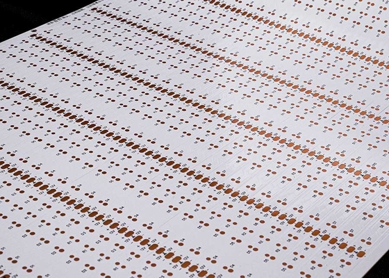 خرید ۲۸۳۵ LED Flexible Electronic Printed Circuit Board With White Film 12V FPCB Board (بورد های چاپی الکترونیک انعطاف پذیر LED با فیلم سفید) online manufacture