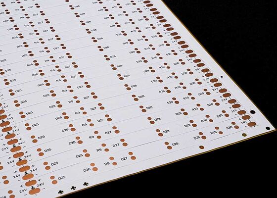 خرید راه حل های LED سفارشی: از طراحی PCB سخت و انعطاف پذیر تا مونتاژ نهایی SMT تراشه دو طرفه بر روی فیلم سفید FPC FPCB برای 2835 LED Strip Flexible Circuit Board online manufacture