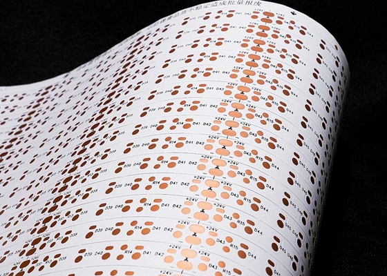 خرید ۲۸۳۵ LED Strip Flexible Circuit Board With Double Side Board FPCB فیلمی سفید online manufacture
