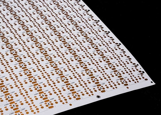خرید ۲۸۳۵ LED Strip Flexible Circuit Board با ۱۲۰ ضربان نور لایه دوگانه ۲۴ ولت FPCB online manufacture