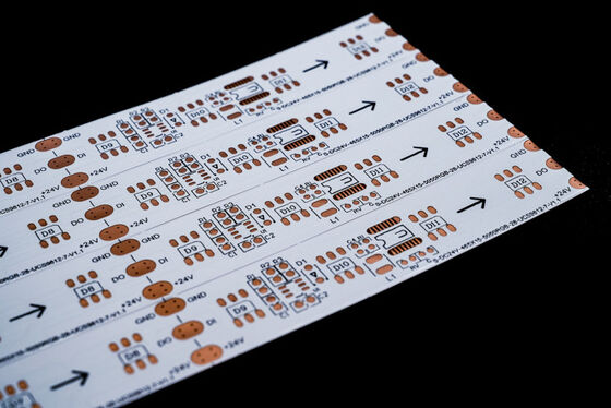 خرید PCB دو لایه انعطاف پذیر برای نوارهای LED با پوشش فیلم دو طرفه و آنتی اکسیدان OSP online manufacture