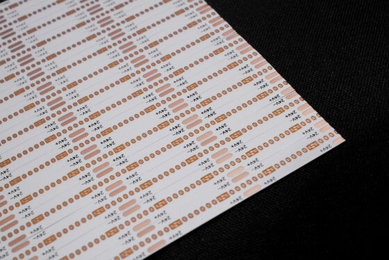 خرید تولید LED کلیدی: طراحی PCB انعطاف پذیر ، ساخت و تولید و نوار COB LED نور -488 / m-8 * 503-12v لایه دوگانه FPC فیلم سفید دو طرفه ، متن سیاه ، آنتی اکسیدان OSP برای مدار چاپی الکترونیکی online manufacture