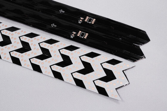 خرید لوحة دوائر مزدوجة الطبقات FPC لوحة دوائر مرنة بمستوى حماية من الحرائق V0 وخدمات مخصصة لشرائط إضاءة LED online manufacture