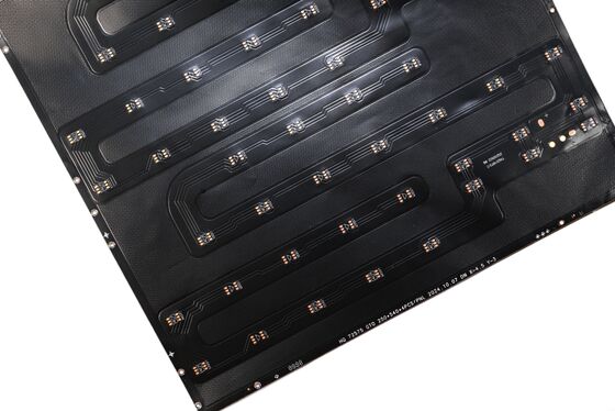 خرید PCB انعطاف پذیر دو لایه ای سفارشی با سطح حفاظت از آتش V0 و ضخامت 0.25 میلی متر برای نوارهای LED و تجهیزات پزشکی online manufacture