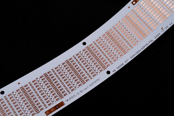 خرید ultra-thin 0.2mm Thickness 12V Voltage IP20 Waterproof LED FPC Flexible Circuit Board برای روشنایی خودرو online manufacture