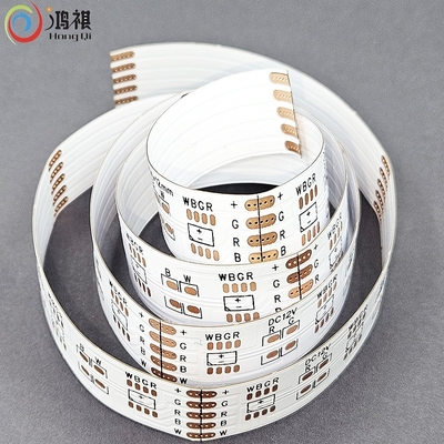 RGBW 4 در 1 COB PCB لچک دار LED Strip Circuit Board منبع سفارشی