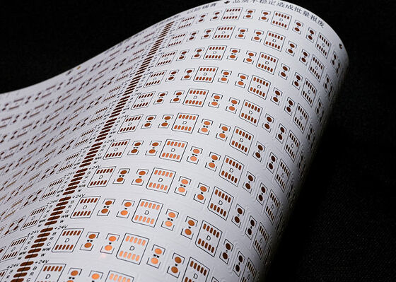 برد مدار انعطاف‌پذیر LED دو رو با سطح حفاظت در برابر آتش V0 و برد FPC قابل سفارشی‌سازی برای نوارهای LED