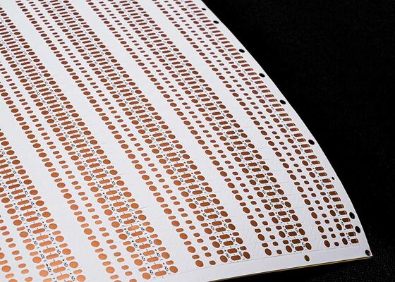 برد انعطاف‌پذیر سفارشی PCB برای LED 2835 با 60 ضربان نور FPCB دو طرفه