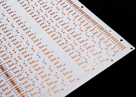 برد انعطاف‌پذیر LED نواری 5050 RGB، فیلم سفید دو رو، کاراکتر مشکی، OSP FPC