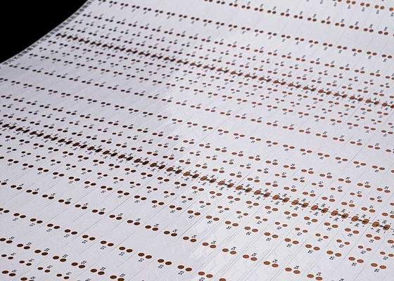 3528 LED نوار مدار انعطاف پذیر با 30 ضربان نور 24 ولت دو طرفه FPCB