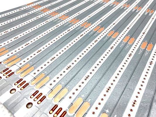 COB RGB مقاومت انعطاف پذیری فوق نازک FPCB قطع خودسرانه FPCB سفارشی COB نوار نور FPC نوار LED دو طرفه صفحه مدار انعطاف پذیر UL E477885