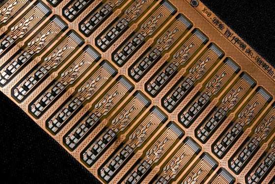 LED صفحه نمایش انگشت طلایی FPC کانکتور انگشت طلایی FPCB مونتاژ برد مدار الکترونیکی دقیق با بردهای دو طرفه FPC برای LED