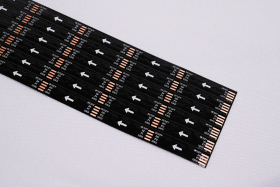 مونتاژ PCB دو طرفه انعطاف پذیر دو لایه صفحه مدار دو لایه پردازش ورق رولد