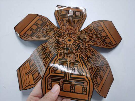 صفحه دو لایه ای سطح حفاظت از آتش V0 طراحی قابل تنظیم صفحه مدار چاپی انعطاف پذیر برای تجهیزات زیبایی و پزشکی