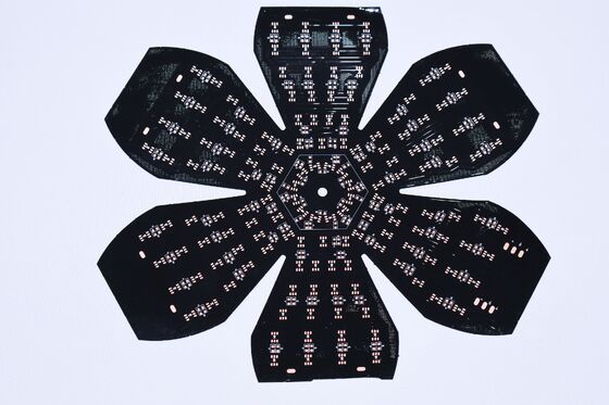 صفحه مدار پوشه انعطاف پذیر LED مدار چاپی انعطاف پذیر پزشکی با یک لایه و دو طرفه OEM