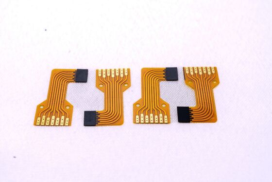 صفحه PCB برای LED قابل تنظیم دو طرفه FPC پوشانده شده با طلا برای کاربردهای FPC نوار